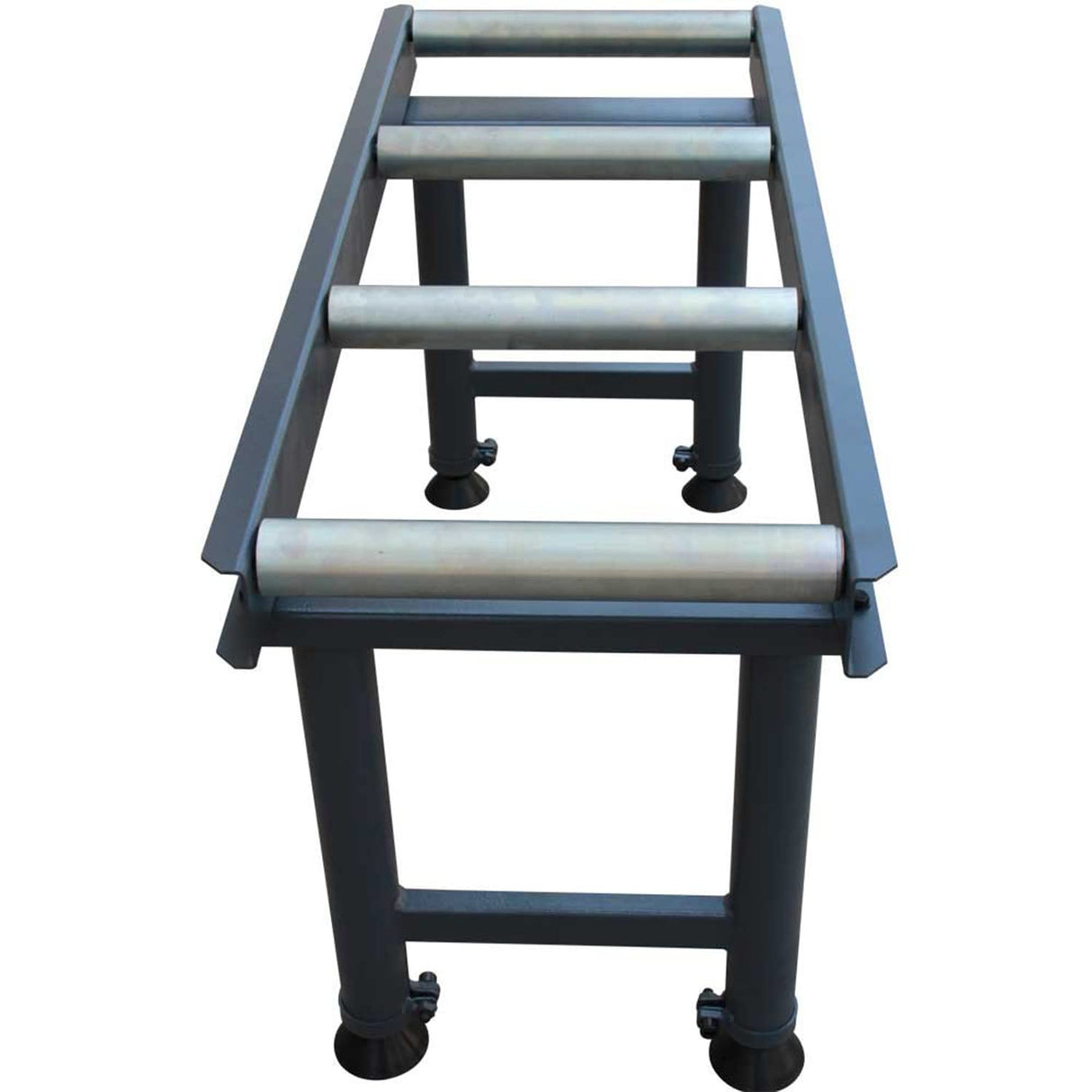 KANG RB-365 Stands and Supports Heavy-Duty 4 Roller Table 600kg Capacity, Roller Conveyor with Adjustable Stands