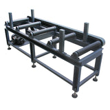 Kang Industrial RB-460E, Adjustable Height Roller Support for Bandsaw, Motorized