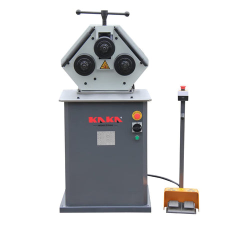 KAKA INDUSTRIAL RBM30HV Section & Pipe Rolling Machine, Angle Steel Rolling, 9 R/min Round Bending Machine