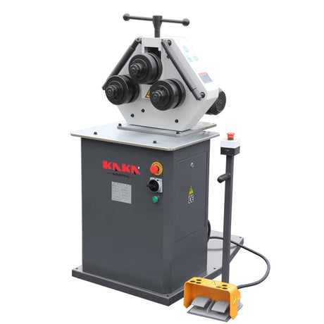 Bend steel pipes and profiles with ease using the KAKA INDUSTRIAL RBM30HV Rolling Machine