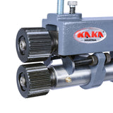 HVAC Rotary Machine RM08, 177mm Throat Cast-Iron Bead Roller, 0.8mm Sheet Metal Rotary Forming Machine, Duct Tools C/W 6 Dies