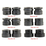 Bead Roller RM12 Sheet Metal Manual Swager C/W Bead Kits and Flange Kits, 1.2mm mild steel thickness, 305mm throat depth