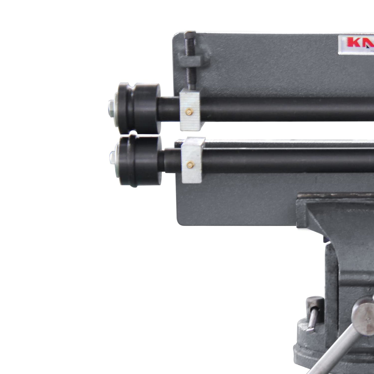 KANG Industrial RM12 Sheet Metal Fabrication Bead Roller Kit & Forming Mandrels, 1.2mm mild steel thickness, 305mm throat depth