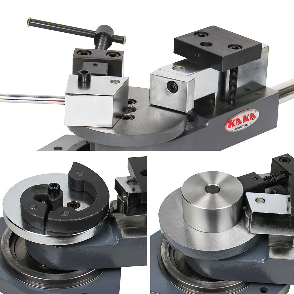Heavy-Duty Universal Bender SBG-40, Combination of Scroll, Radius and Angle Bending, Metal Scroll Bender Metal Bender