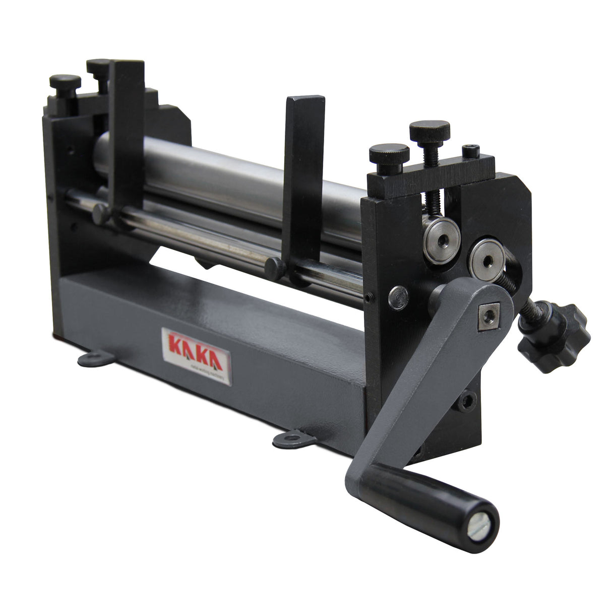 Manual Plate Curving Roll SJ-320, 320mm Forming Width in 1mm Capacity, with Two Removable Rollers, Slip Rolling Bending Machine