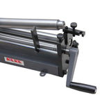 Manual Plate Curving Roll SJ-320, 320mm Forming Width in 1mm Capacity, with Two Removable Rollers, Slip Rolling Bending Machine