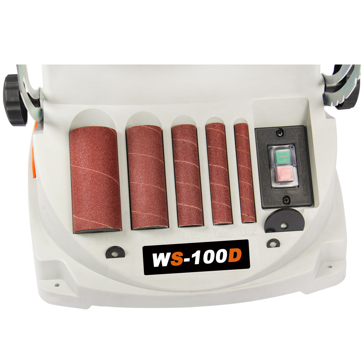 Kang Industrial WS-100D Parts, Sanding Sleeves, 100mm height, 5 different dia. 80G