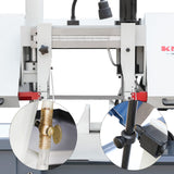 Double Column Band Saw TBK-11A with Swivel Head, Mitre Band  Saw Machine, 280mm Metal Cutting Saws