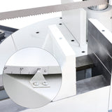 Double Column Band Saw TBK-11A with Swivel Head, Mitre Band  Saw Machine, 280mm Metal Cutting Saws