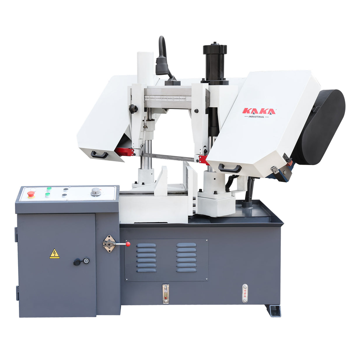 Double Column Band Saw TBK-11A with Swivel Head, Mitre Band  Saw Machine, 280mm Metal Cutting Saws