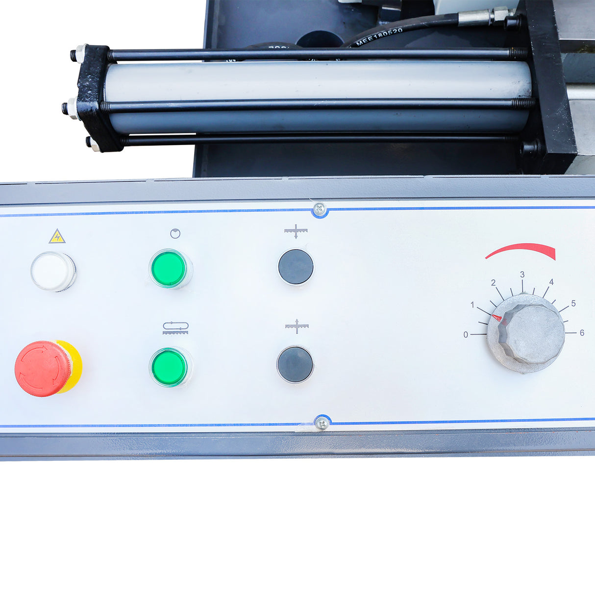 Double Column Band Saw TBK-11A with Swivel Head, Mitre Band  Saw Machine, 280mm Metal Cutting Saws