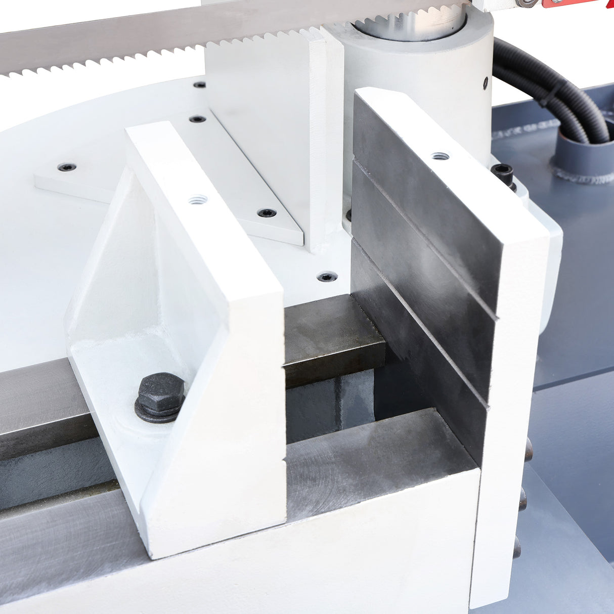 Double Column Band Saw TBK-11A with Swivel Head, Mitre Band  Saw Machine, 280mm Metal Cutting Saws