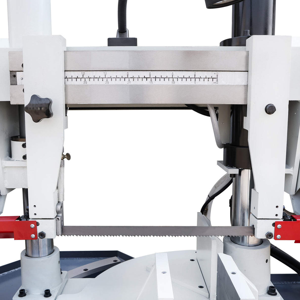 Double Column Band Saw TBK-11A with Swivel Head, Mitre Band  Saw Machine, 280mm Metal Cutting Saws