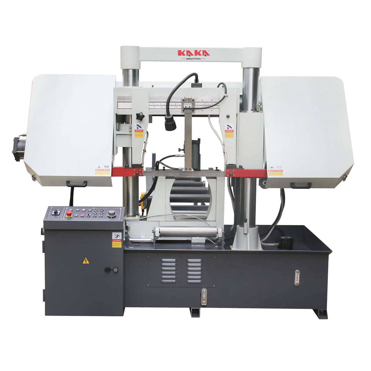 Double Column Band Saw TGK-16A, ø400mm-400x400mm Dual Column Bundle Cutting Saw, Hydraulic Band Saw Machine, 415V Power