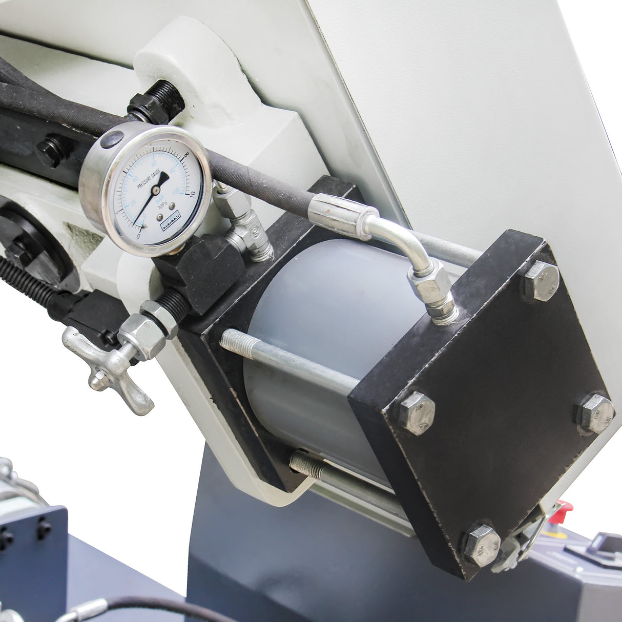 Double Column Band Saw TGK-16A, ø400mm-400x400mm Dual Column Bundle Cutting Saw, Hydraulic Band Saw Machine, 415V Power