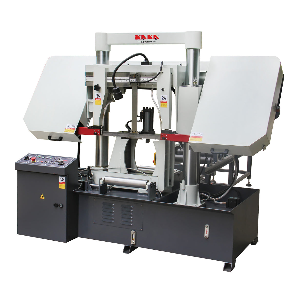 Double Column Band Saw TGK-16A, ø400mm-400x400mm Dual Column Bundle Cutting Saw, Hydraulic Band Saw Machine, 415V Power