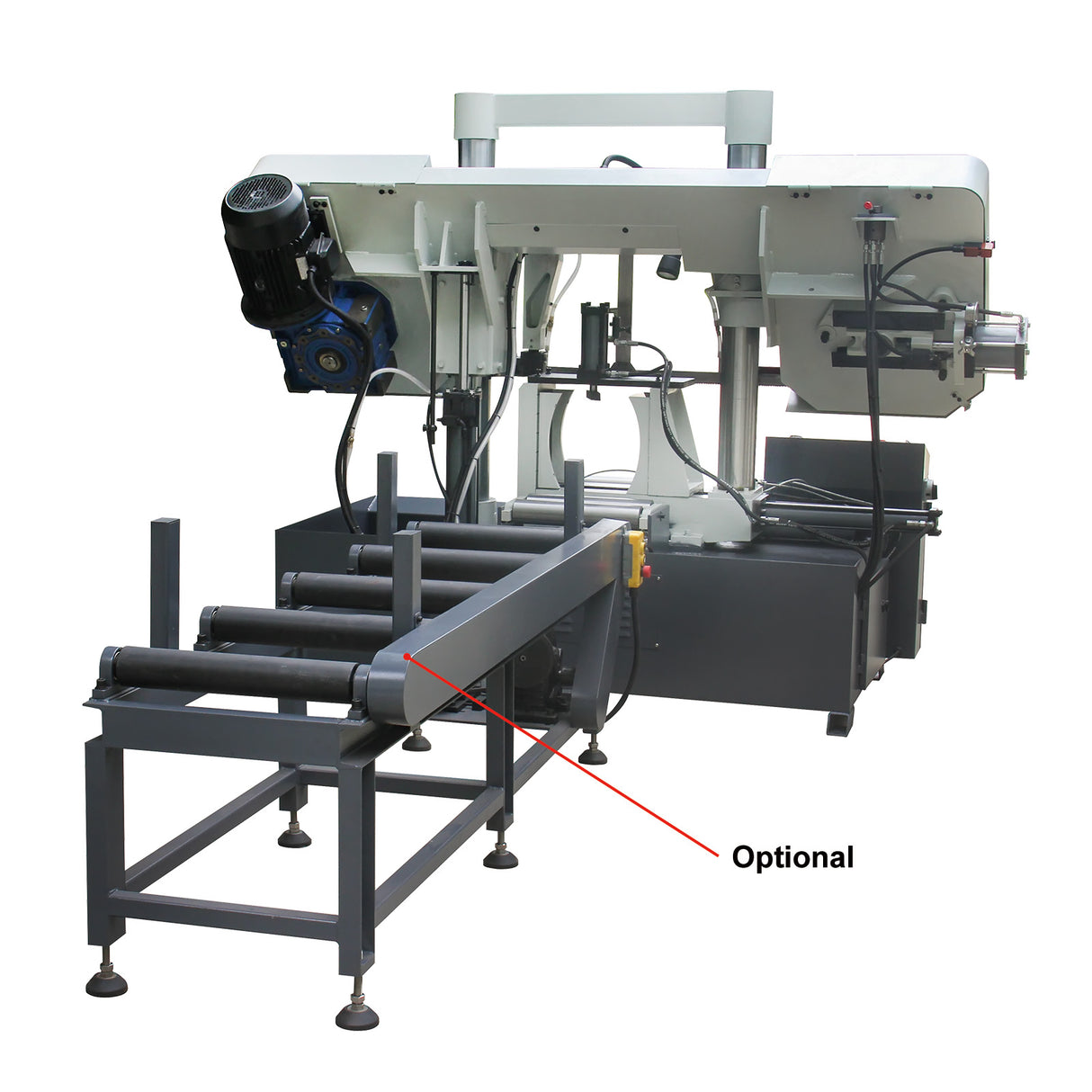 Double Column Band Saw TGK-16A, ø400mm-400x400mm Dual Column Bundle Cutting Saw, Hydraulic Band Saw Machine, 415V Power