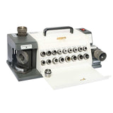 Drill Bits Sharpener and Grinder TX-Z20,  C/W 18 Collets Precision Drill Sharpener, 95°-140° Point Angle Adjustable Drill Bit Re-Sharpener,