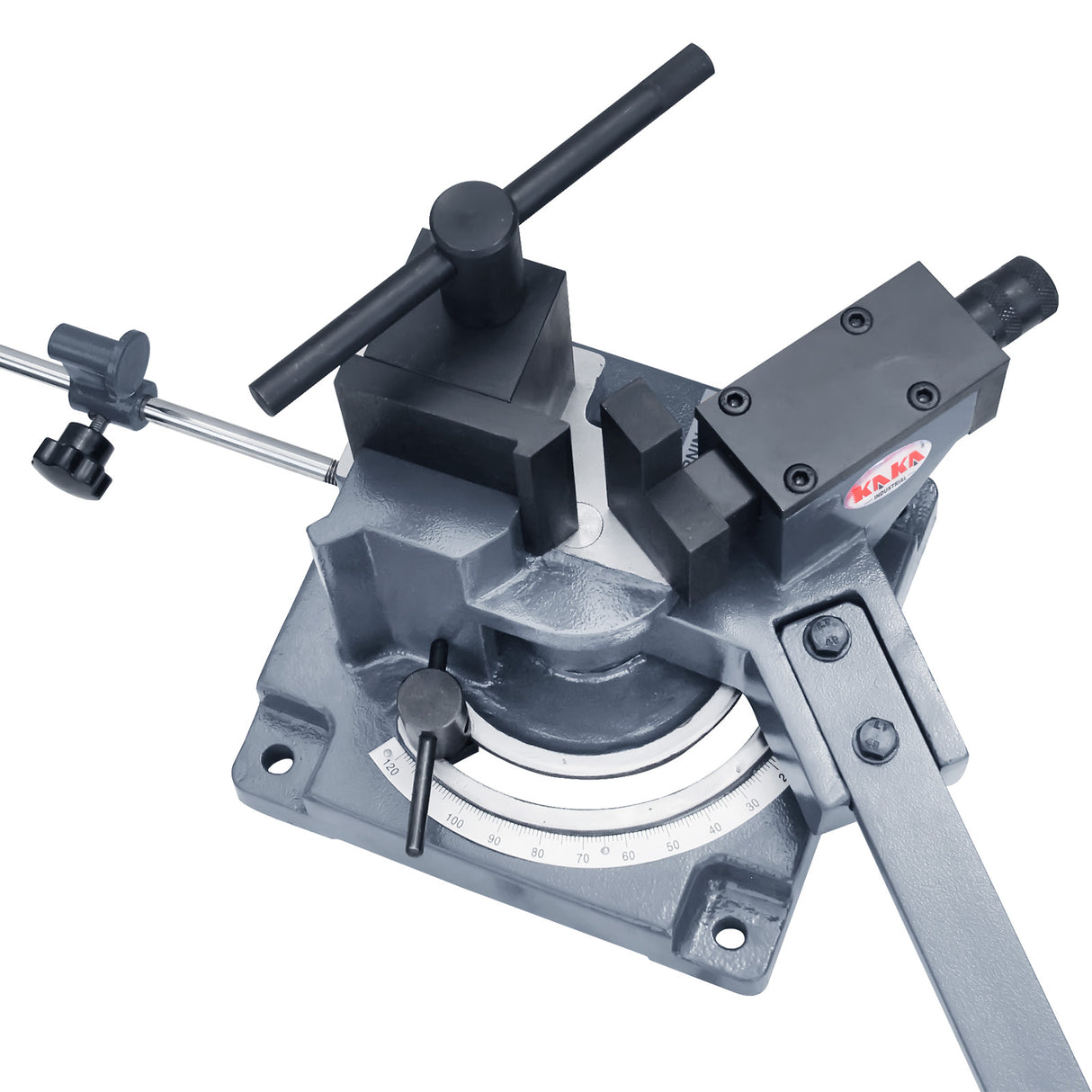 KANG Industrial UB-100A Heavy-Duty Universal Bender, Sturdy Design Hot and Cold Sheet Metal Bender, Flat, Round and Square  Iron Metal Bar Bender