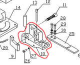 Spare parts - Rotating Body for Universal Bender UB-100