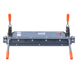 610mm Sheet Metal Bender W-2418, Bench Mounted Sheet Metal Folder for 1.2x610mm Plate, 135 ° Bending Machine
