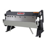 610mm Manual Panbrake W-2420A, Manual Panbrake Folder, Easy Operation Metal Box Brake for Workshop, Sheet Metal Fabrication Machines