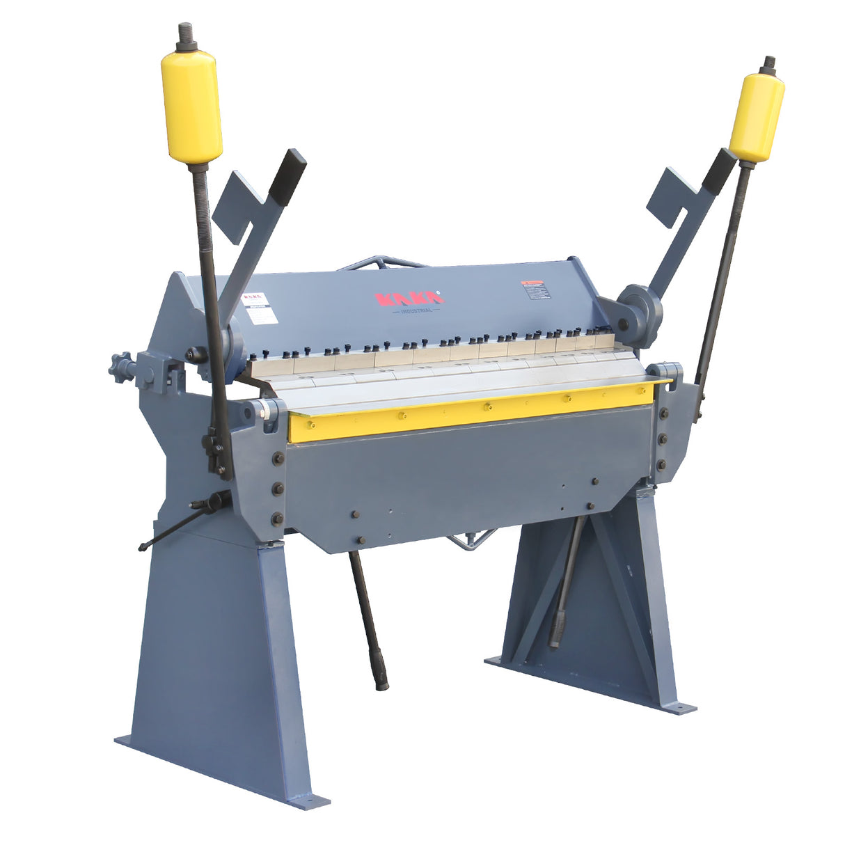 Sheet Metal Folder W-4812 1220mm Heavy-Duty Manual Panbrake, 2.5mm Mild Steel Bending Thick, High Versatility and Durability Sheet Metal Box Pan Brake