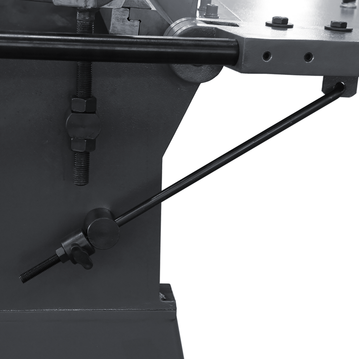 KANG Industrial W-8012A Heavy-Duty Pan and Box Brake, 2.5mm Mild Steel, High Versatility and Durability Sheet Metal Box Pan Brake