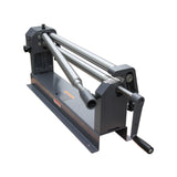 Manual Sheet Curving Rolls W01-2422, Sheet Metal Roller Machine With Two Removable Rollers, 610x0.8mm Capacity
