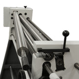 Manual Sheet Metal Curving Rolls W01-4914, 1250x1.6mm Mild Steel Capacity Curve Roller, Slip Roll Machine for Workshop