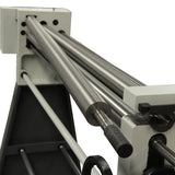 Manual Sheet Metal Curving Rolls W01-4914, 1250x1.6mm Mild Steel Capacity Curve Roller, Slip Roll Machine for Workshop