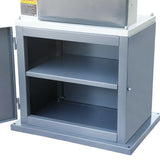 Wood Vertical Band Saw WBS-14, 240V Motor Saw Cutting Machine  with Storage Cabinet Base