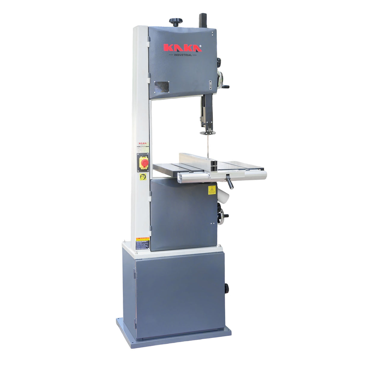 Wood Vertical Band Saw WBS-14, 240V Motor Saw Cutting Machine  with Storage Cabinet Base