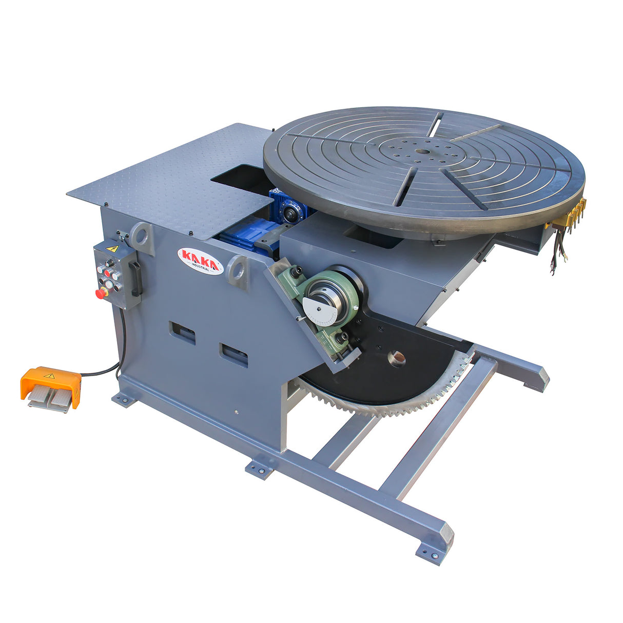 KANG Industrial WP-2000 Welding Positioner, 2 Tone Fixed Height Tilting Welding Positioner, Welding Rotater