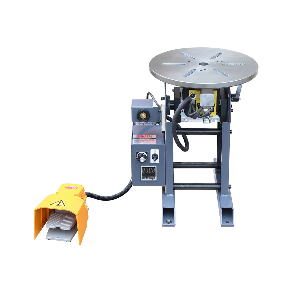Positioner Types Turntable Welding Positioner WP220B, Tilting Turntable With a Digital Readout, V
