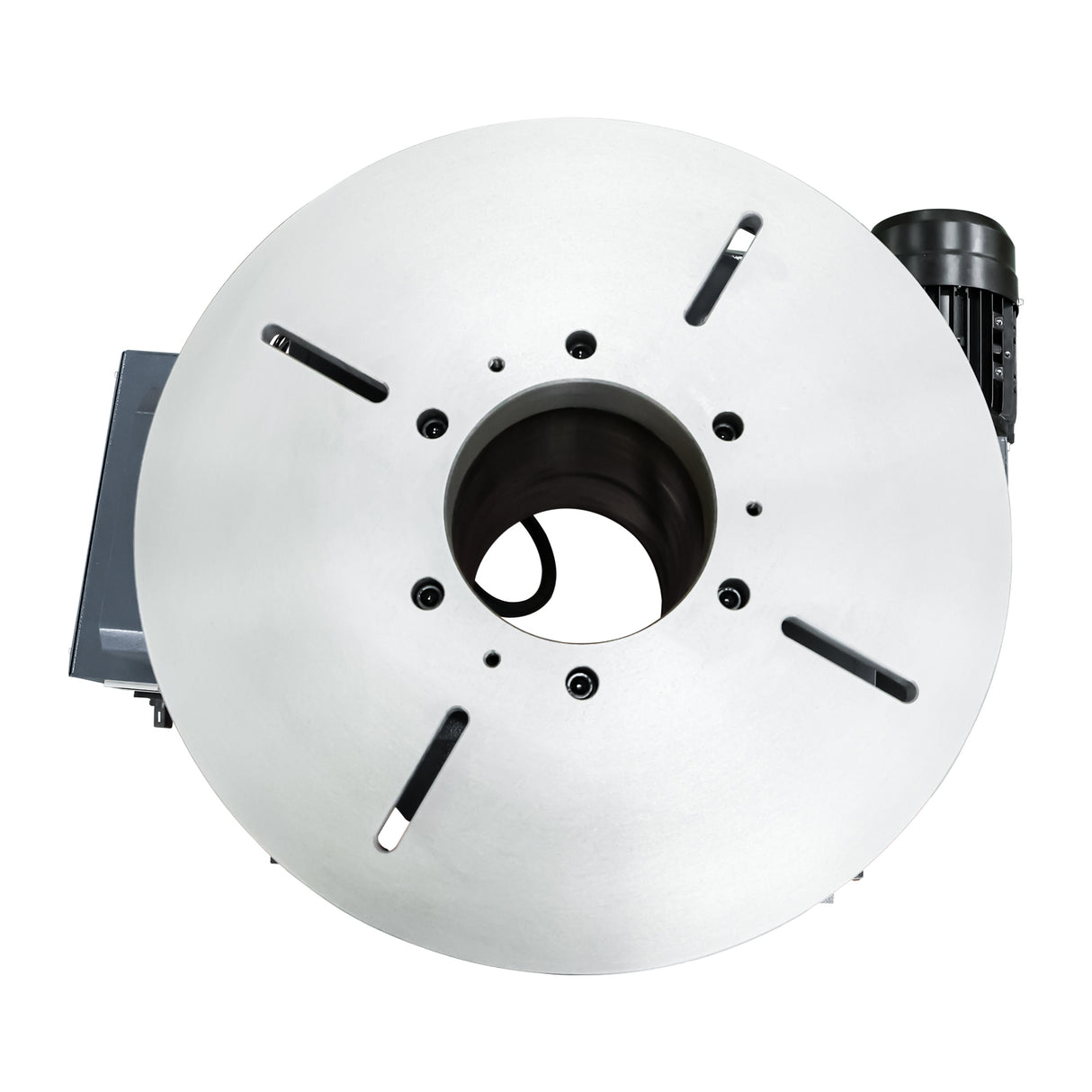 Welding Positioner WP-500TB with 170mm Spindle Bore, 500kg Rotary Welding Table, Tilting Turntable with Digital Speed Readout