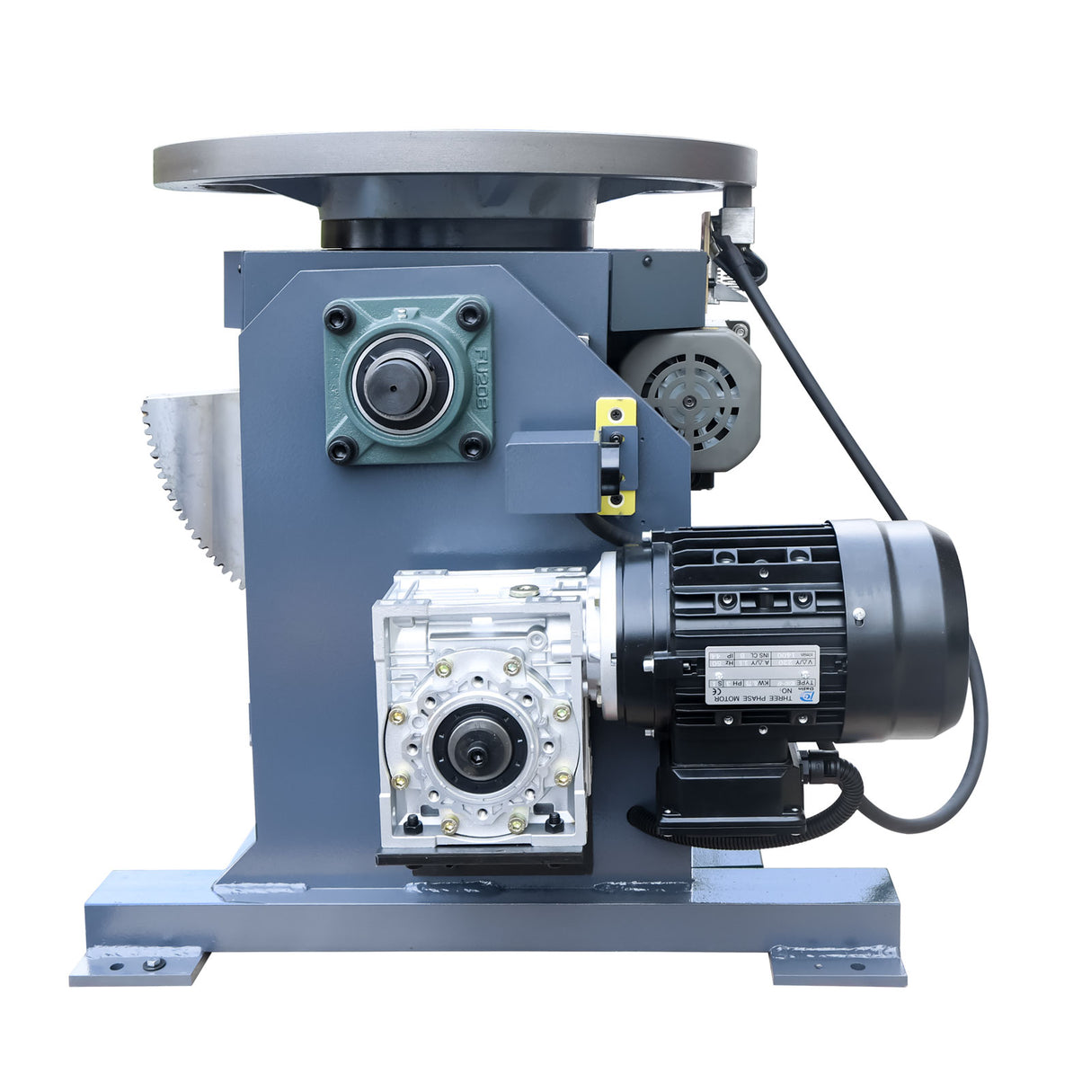 Welding Positioner WP-500TB with 170mm Spindle Bore, 500kg Rotary Welding Table, Tilting Turntable with Digital Speed Readout