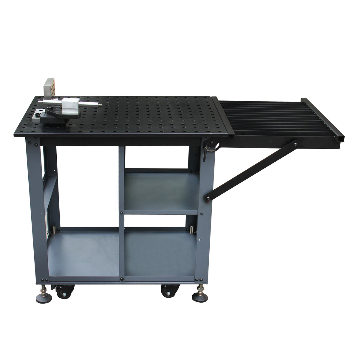 Kang Industrial WT-36x24 Welding Rrolly, 910x610 mm 2D Steel Welding Table, 680kg Loading