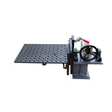 Mini Rotary Welding Positioner 136kg, Manual Worm Gear Drive, 15° Locking,  WT-600x450 Welding Table Fixture