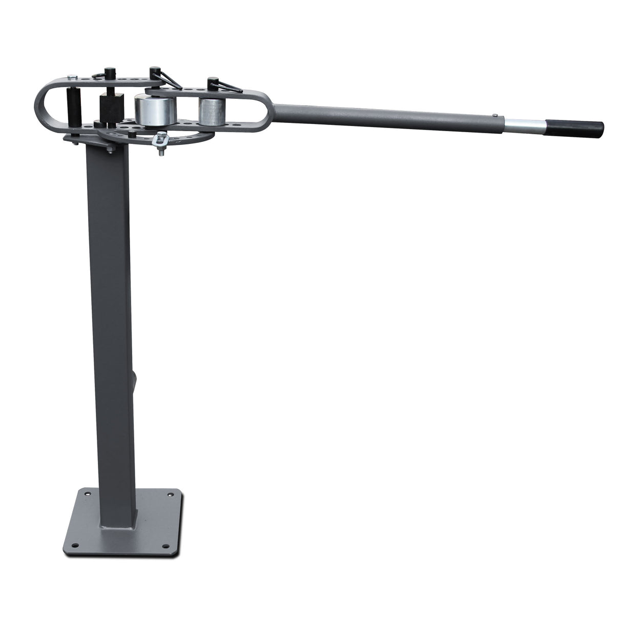 Floor Type Compact Metal Bar Bender YP-38, Flat Bar Bender Max. Bend 200 Degrees, Flat Bar Radius Bender