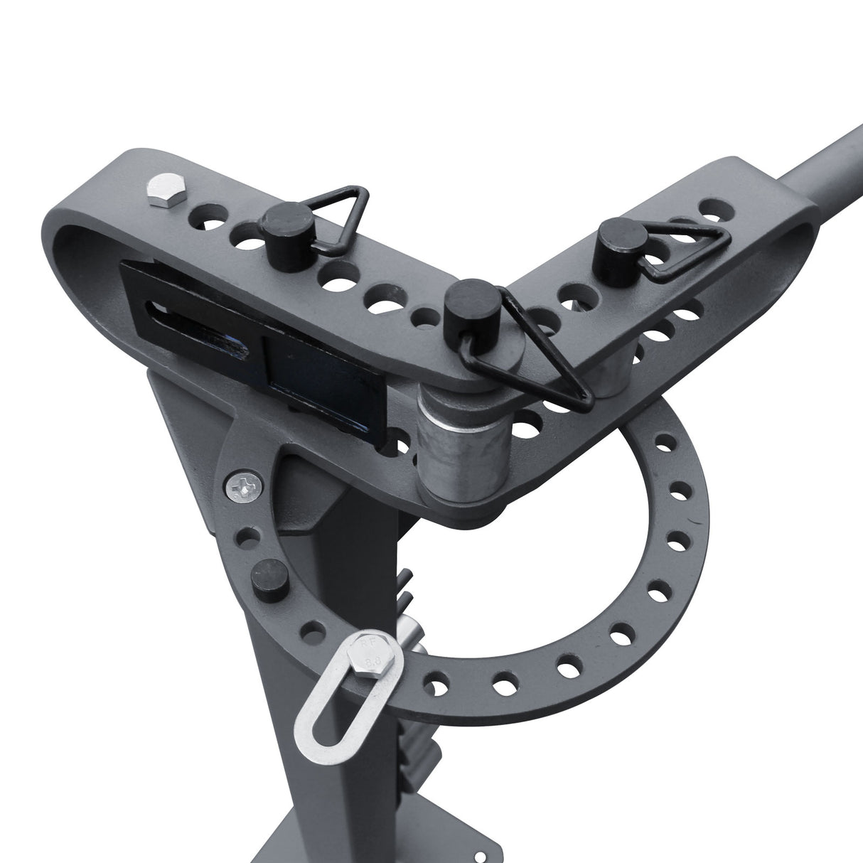 Floor Type Compact Metal Bar Bender YP-38, Flat Bar Bender Max. Bend 200 Degrees, Flat Bar Radius Bender