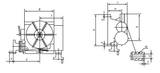 Kang Industrial TSK-6 Tilting Rotary Table for Lahte Milling Machine, 150mm OD Table Size, 0-90° Tilt