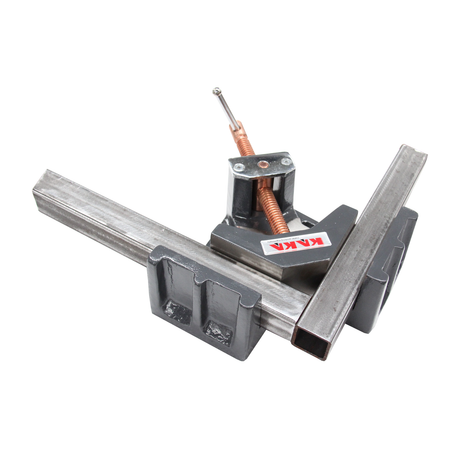 KANG AC-60 Angle Clamp, Light-Weight, Easy Operation Angle Clamp Vice, Solid Construction, 90 Degree Welding Angle Clamp for Woodworking, Photo Framing, Welding and Framing