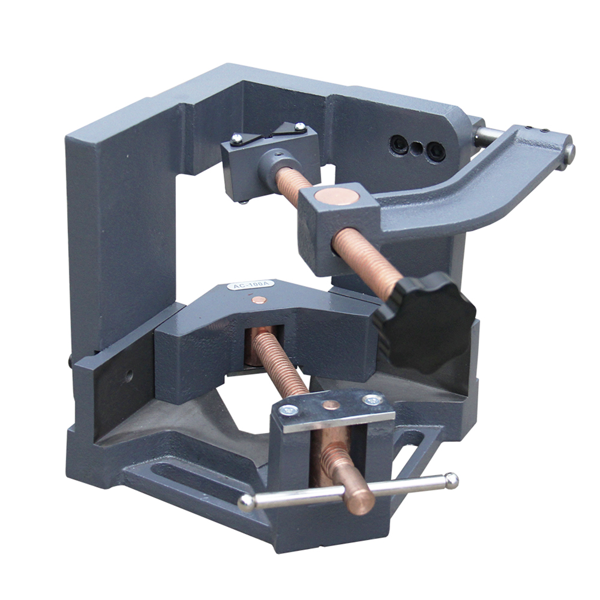 Secure Your Workpiece with Ease: This cast iron body clamp provides a strong and reliable grip for your welding projects.