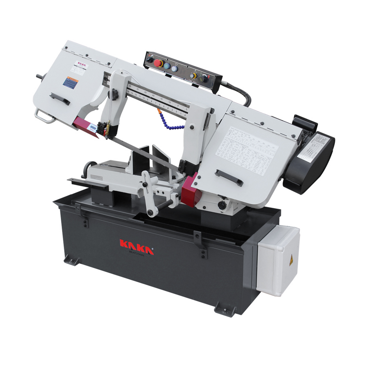 KANG Industrial BS-1018B, 254mm horizontal bandsaw Metal Cutting Band Saw, Solid Design Metal Bandsaw, Horizontal  High Precision Band Saw, 240V Motor