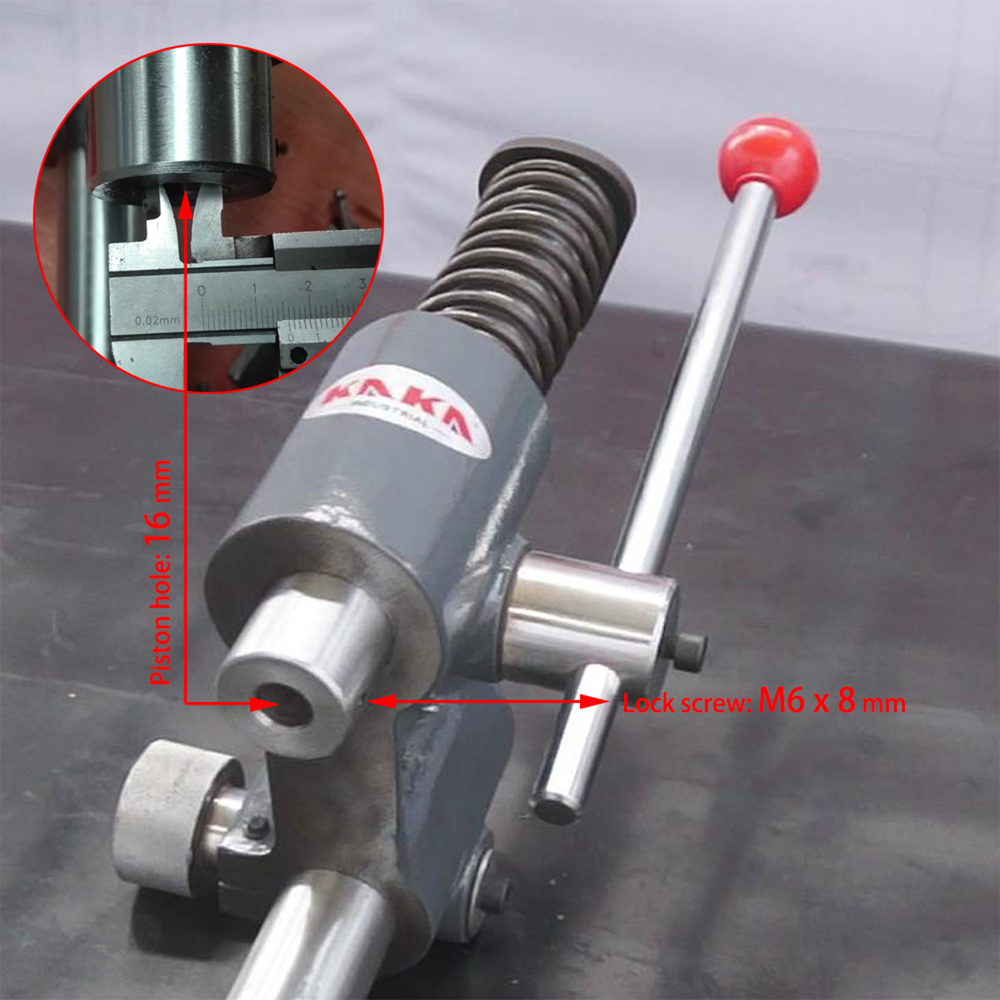 Bulb Spring Press Adjustable Head and Stroke AP-1S Arbor Press, Spring-Return Manual Pre