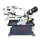 KANG INDUSTRIAL BS-912GR, Gear Drive Band Saw, 209 mm Round Bar Cutting Saw Machine with 3 Cutting Speed, 240V Power