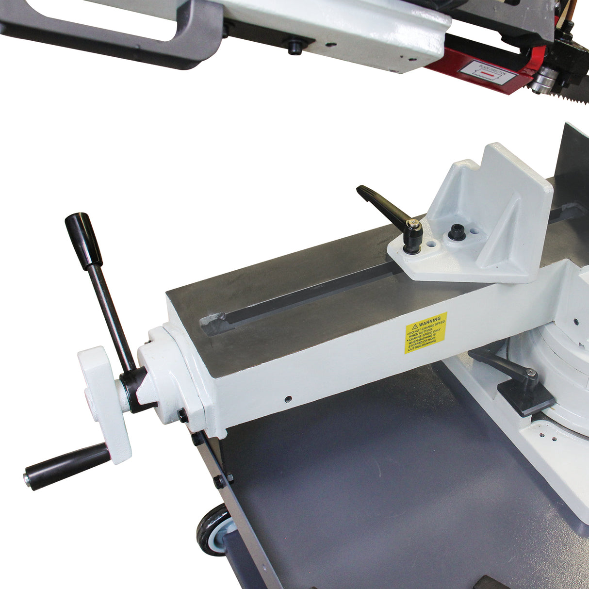 KANG INDUSTRIAL BS-912GR, Gear Drive Band Saw, 209 mm Round Bar Cutting Saw Machine with 3 Cutting Speed, 240V Power
