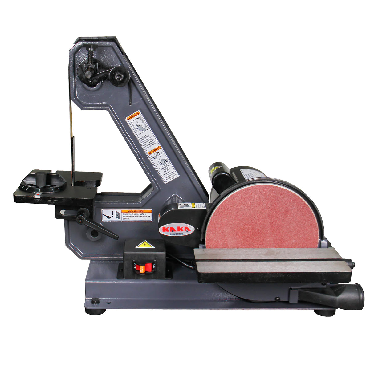 KANG Industrial BTM-200 Benchtop Belt/Disc Combination Grinder, 240V Motor