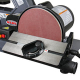 KANG Industrial BTM-200 Benchtop Belt/Disc Combination Grinder, 240V Motor